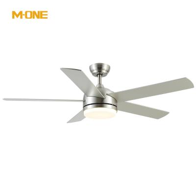 China OEM ODM AC Motor Voltage Low And Noise 52 Inch Black Decorative Ignition LED Indoor Remote Control Ceiling Fans With Light for sale