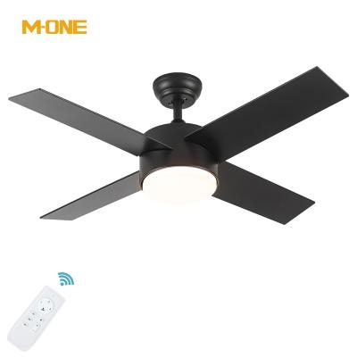 China New Design Modern AC 220v Indoor Home Electric Decorative Modern Remote Control Ceiling Fan With Light for sale