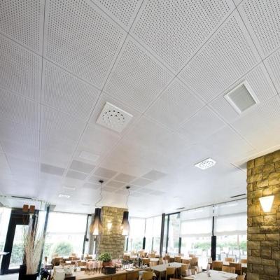 China Perforated Aluminum Artistic Ceilings Ceiling Panel Reused Ceiling Tiles for sale