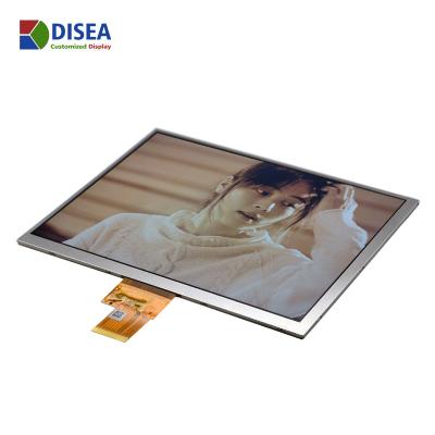 China Disea Customized 1024x768 8bit LVDS 8.0 Inch 8.0 Inch IPS TFT LCD Module for sale