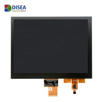 China 8.0 inch customized 1024 (RGB) tft x768 lcd display, 8bit LVDS IPS with capacitive touch module 8.0 inch for sale