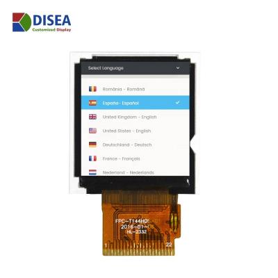 China 1.4 inch customized 128(RGB)x128 tft lcd display , 8BIT MCU display 1.4 inch 1.4 inch tft lcd module medical for sale