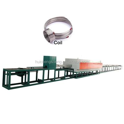 China Mesh Belt Stainless Steel Continuous Coil Heat Treatment Furnace Bright Annealing Manufacturer for sale