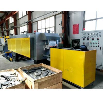 China Continuous Mesh Carburizing Belt Muffle Carburizing Quenching Tempering Furnace for sale