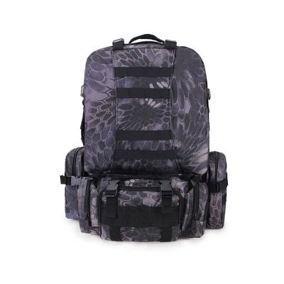 China Waterproof 12 Colors Camouflage Army Bag Camping Tactical Rucksack Outdoor Rise Military Hunting Tactical Backpack for sale