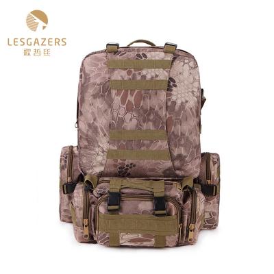 China 50 Liter Waterproof Cheap Hunting Military Backpack Army Tactical Travel Bag for sale