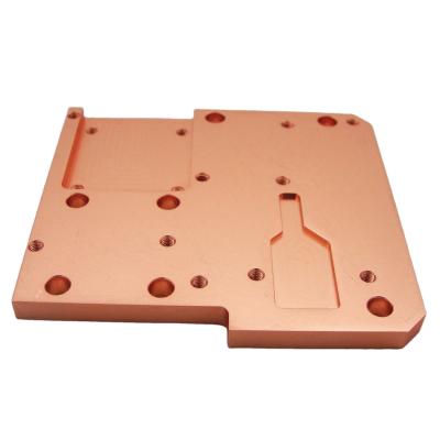 China Precision Machining Hardened Metals Anodizing Color CNC Machined Aluminum Parts for sale