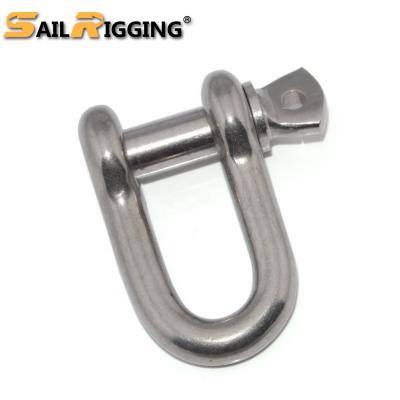 China High Quality Polished Screw European Type Heavy Industry Pin Forged Stainless Steel 304/316 Marine Anchor Lifting Chain D for sale