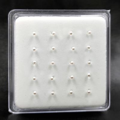 China TRENDY Tiny Nostril Bone Nose Stud 925 Sterling Sliver 2mm Piercing Jewelry for sale