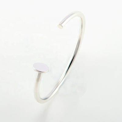 China Small 925 Sterling Silver Nose Lip Open Hoop Ring TRENDY Thin Circle Stud Body Jewelry Body Jewelry for sale