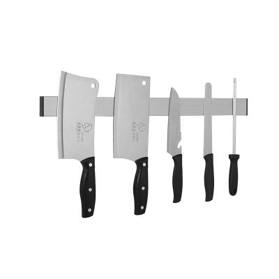 China Viable Low Price Magnetic Tool Knife Rack Stainless Steel Storage Knife Holder Kitchen Knife Holder for sale