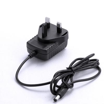 China The CE BS GS of machine/speaker etc. Mini Fan /POS Listed 24V 0.5A DC to AC Adapter 24V 0.5A UK Charger 24V 12W Power Adapter for STB LED CCTV for sale