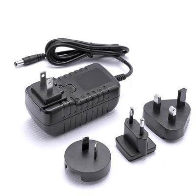 China Mini TV/HD player powr adapter 24V 36W power adapter 24V AC interchangeable DC adapter etc. 24V 1.5A Small Fan With CE SAA ETL BS Approved for sale