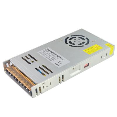 China Slim case design! 12v / 24v 400W Switching Power Supply With CE ROHS Certificates 215x 105 x 30 for sale