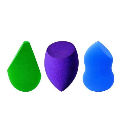 中国 Non Toxic Super Soft Latex Soaking Water Becomes Larger Customized Brush Makeup Sponge Blender 販売のため