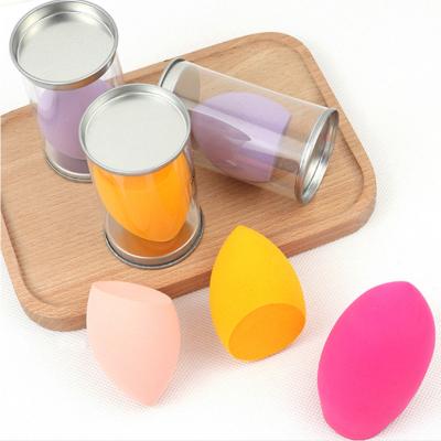 China Biodegradable Non Puff Private Label Latex Plant Makeup Sponge Blender Super Soft Foundation Non-Toxic Latex Free Beauty Cosmetics for sale