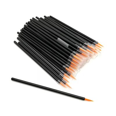 China Angular Blush Disposable Eye Liner Brush Liner Nylon Head Lip Liner Eyeliner Pencil for sale