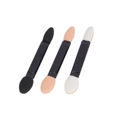 China Custom Cheap Disposable Double Sided Sponge Tip Makeup Eyeshadow Applicator Skin-friendly Private Label Te koop