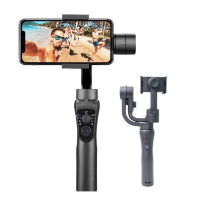 China 2021 Hot Sale Triaxial Handheld Stabilizer 3 Axis Triaxial Smartphone Gimbal S5B Camera Stabilizer With Tripod Face Tracking Via Selfie Stick Gimbal Stabilizer T app for sale