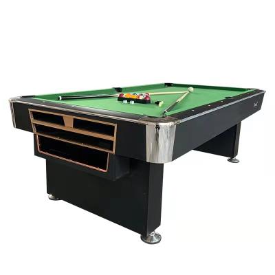 China Factory Wholesale Rubber Various Modern Popular Designs 9ft 8ft 7ft Custom Snooker Pool Tables Set for sale