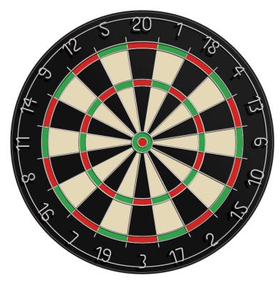 China Plastic Customizable Magnetic Dart Board For Kids Play Dartboard Set for sale