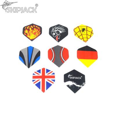 China Durable Accept Custom Design OEM PET Darts Flight / Dart Accessories for sale