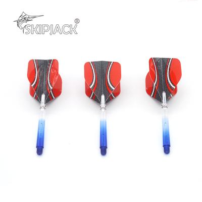 China 2019 Mixed Colors PC Plastic Durable Spindles With Flight Dart Darts Accessories for sale