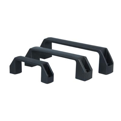 China Industrial plastic 90mm nylon pull handle for aluminum profile equipment cabinet door for sale