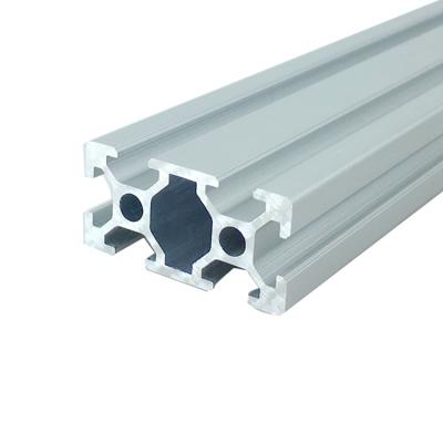 China Industry 20 x 40 T Slot Extruded Aluminum Profile Anodized For Automation Framing System for sale