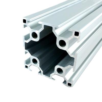 China Industry Custom 60 x 60 T-slot V-slot Anodized Industrial Aluminum Extrusion Frame Profile for sale