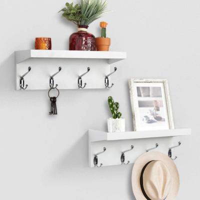 China (Size)Adjustable Decorative Wooden Floating Shelf Mount Decor Wall Mounted Home Floating for sale