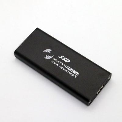 China Aluminum Enclosure Case Aluminum SSD Box Hard Disk Drive USB3.0 M.2 Support 2242 / 2260 / 2280 for sale