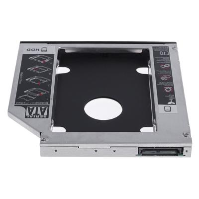 China Wholesale aluminum alloy 9.5/12.7mm 2.5 inch SATA I/II/III/HDD/SSD hdd tray caddy hdd caddy for sale