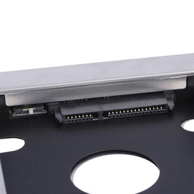 China Aluminum alloy OEM CART Aluminum 9.5mm hdd caddy 2.5 inch SATA I/II/III hdd drive caddy for sale