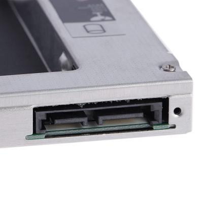 China China Factory 9.5/12.7mm Aluminum Alloy 2.5 Inch Second Bay SATA I/II/III HDD/SSD Optical Carriage for sale