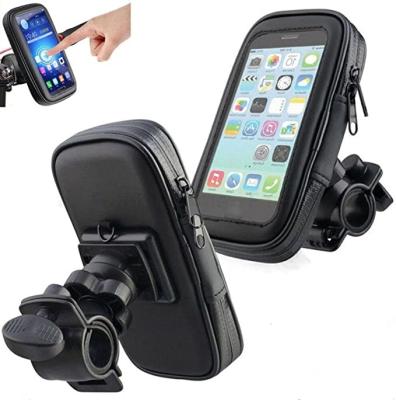 China For Waterproof Bicycle Motorcycle Phone Holder Phone Holder Case Bicycle Accessories Bike Phone Mount Bag for sale