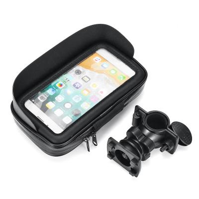 China For Waterproof Bicycle Motorcycle Phone Holder Phone Holder Case Bicycle Accessories Bike Phone Mount Bag for sale