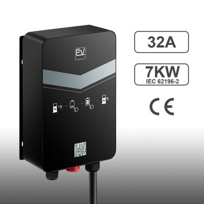 China China-chic new EV charger type - 32A 7KW type 2 - 2 ev charger AC charger electric vehicle for sale