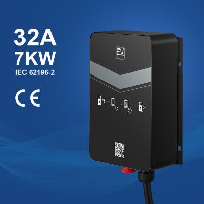 China China-chic new type EV charger 32A 7KW - 2 ev charger AC home ev charger IP67 for sale