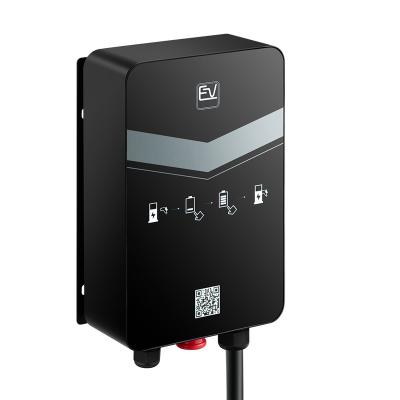 China China-chic New Type 7KW - 2 32A Wallbox Electric Home EV Charger IEC 62196-2 Car Electric Station for sale