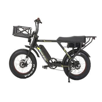 China Factory aluminum alloy double tire motor electric bicycles bikes urban road bike mountain bike fat ebike for sale for sale