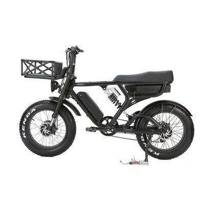 China Aluminum Alloy Most Attractive Aluminum Alloy Fat Tire Beach Bike Ebike 20 Inch 48v Electric Fat Bike For Sale for sale