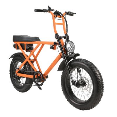 China 48v 500w Europe standard fat electric bike, 20x4.0 fat tire snow bike Micro-mobility for sale