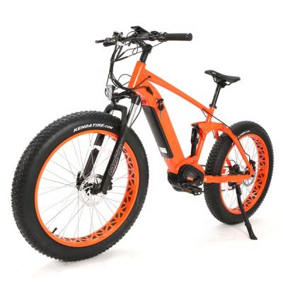 China High quality aluminum alloy 48v 1000w adult electric motorcycle,fatbike electric bicycle mid drive for sale