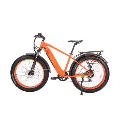 China Wholesale Multifunctional ebike 26inch 48v 500w super tire fashion electric bicycle with hidden battery for sale