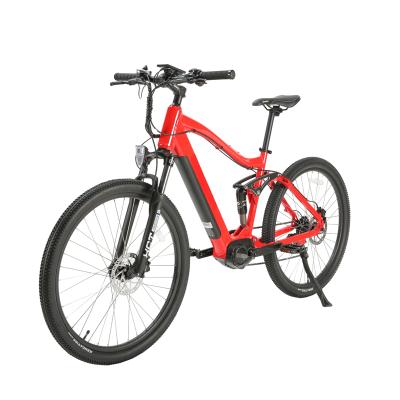 China Aluminum Alloy Motor High Quality 500W Bafang Mid Mountain Electric Bicycle Ebike MTB Electric Bike for sale