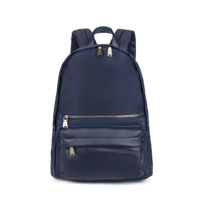 China XIZI 20030 Canvas Waterproof PU Leather Laptop Backpack Latest Fashion School Bag for sale