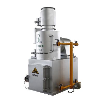 China 20-500kgs/batch Capacity Waste Combustion Treatment Equipment Pyrolysis Incinerator for sale