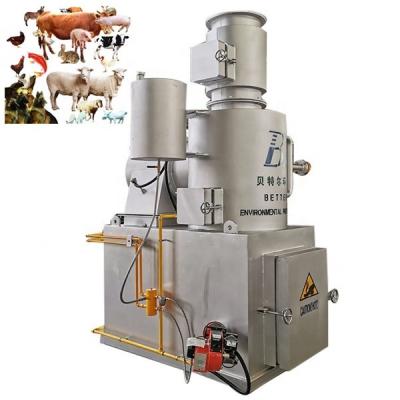 China Pet Incinerator Smokeless Cremation Machine with Customized Capacity 10-500kgs/Hour for sale