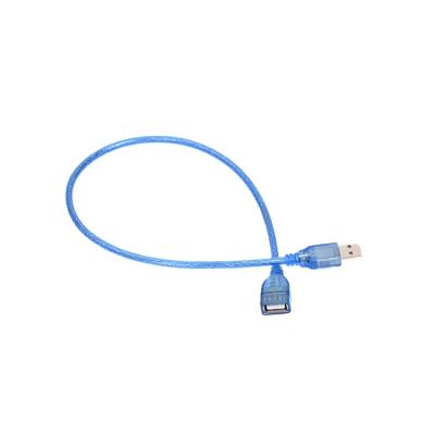 China High End USB Extension Technology New Manufacture Cable 0.5 M Long Blue Usb Queue for sale